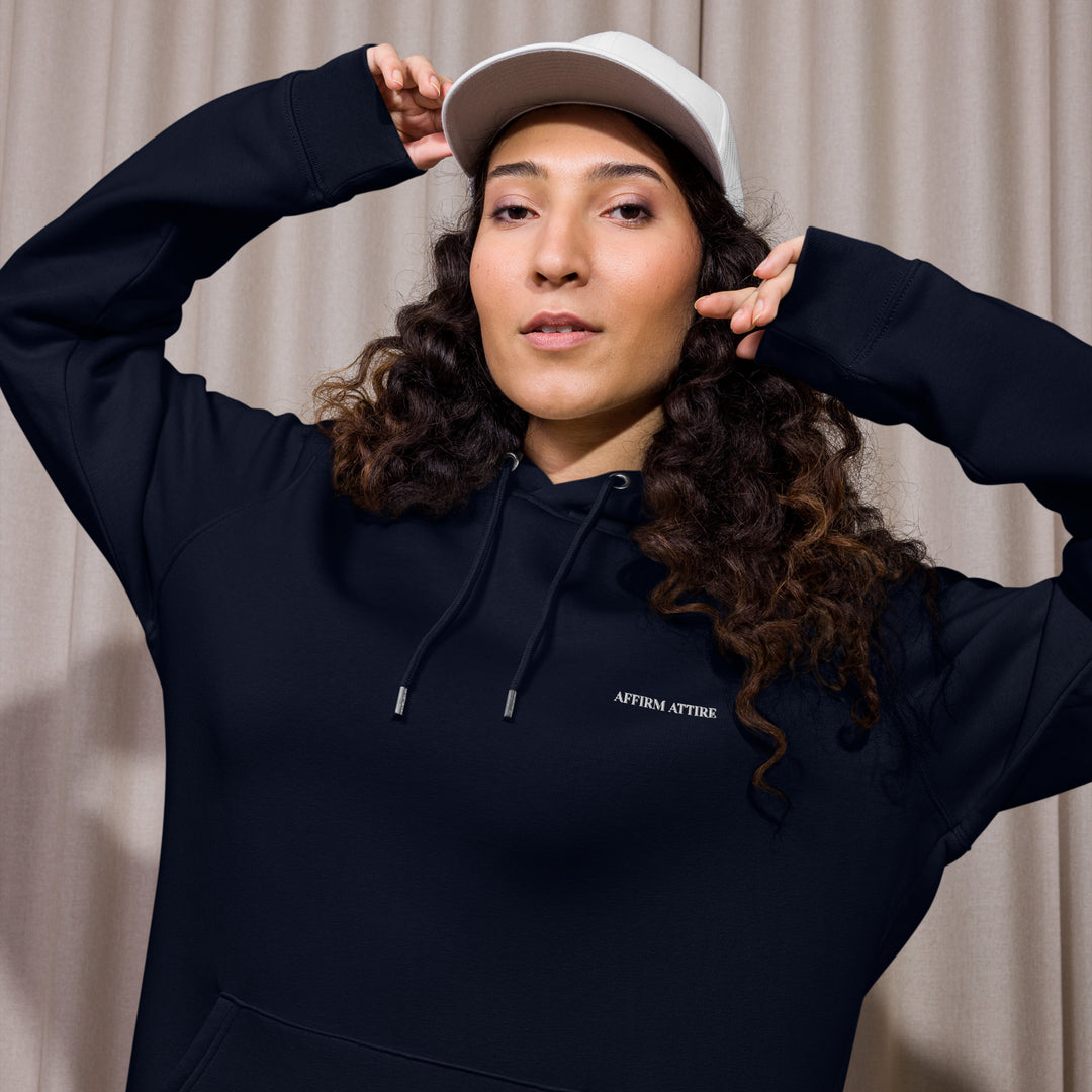 Affirm Attire - Women's Embroidered Essential Eco Hoodie