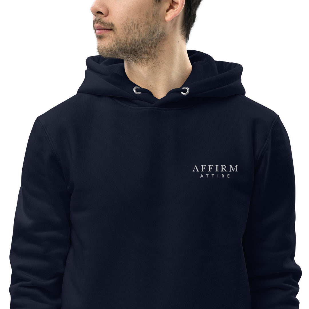 Affirm Attire - Men's Embroidered Essential Eco Hoodie