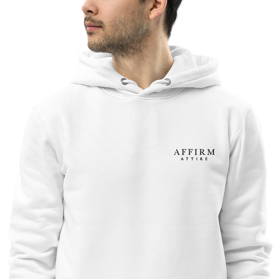 Affirm Attire - Men's Embroidered Essential Eco Hoodie